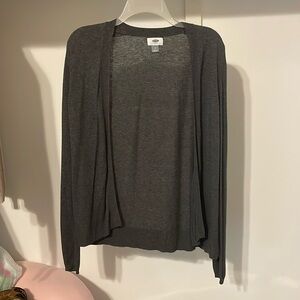 Grey Old Navy Cardigan